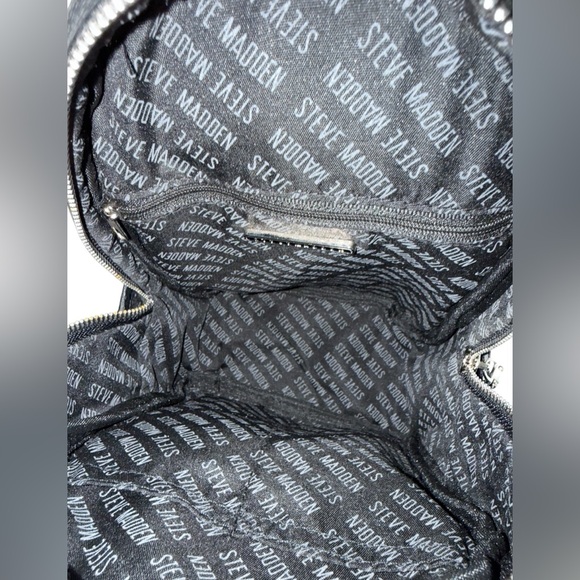 STEVE MADDEN Small, Roomy Brand Stamped Backpack - NWOT - Picture 3 of 3